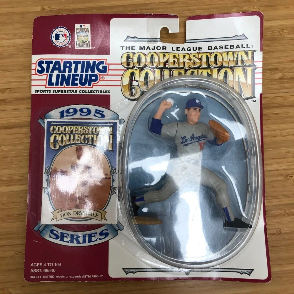 Kenner Starting Lineup Don Drysdale 1995 Cooperstown LA Dodgers Figure